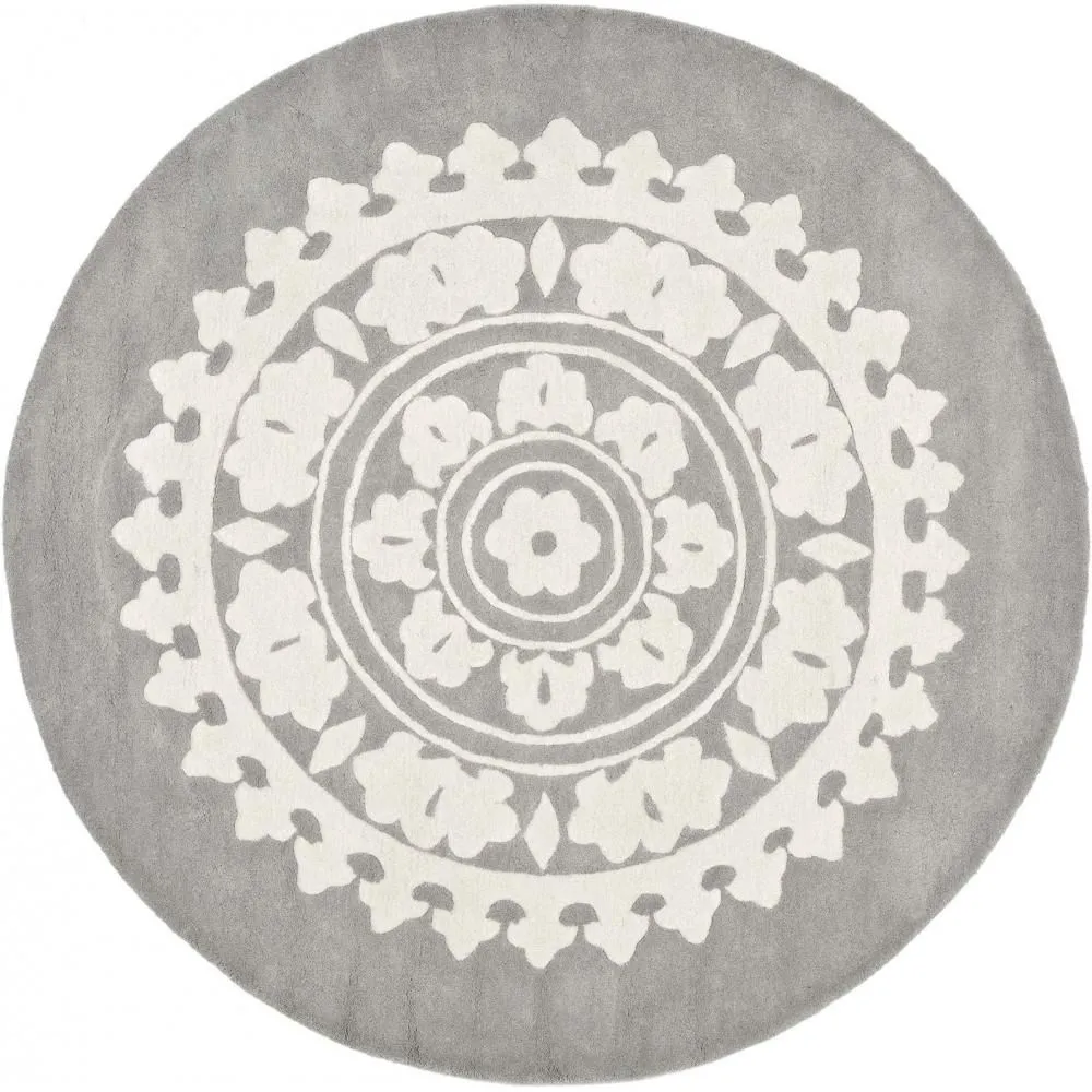 Tapis Rond de Conception - Laine - Romanty image 8