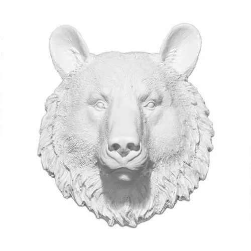 Décoration Murale - Tête d'Ours Blanc - Uka image 8
