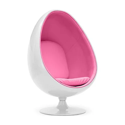 Fauteuil design en forme d'œuf - Revêtement en similicuir - Eny image 8
