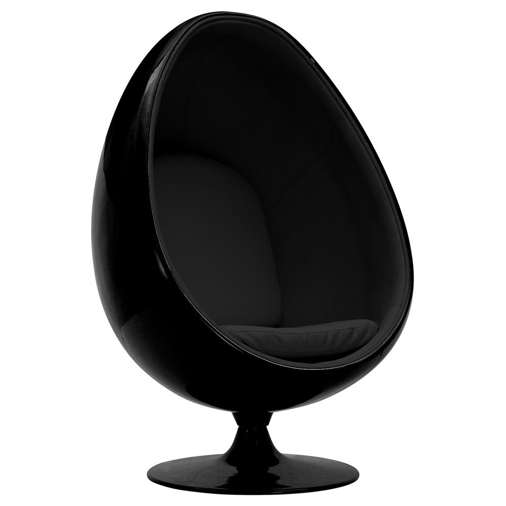 Fauteuil design oeuf - Revêtu de similicuir - Eny image 8