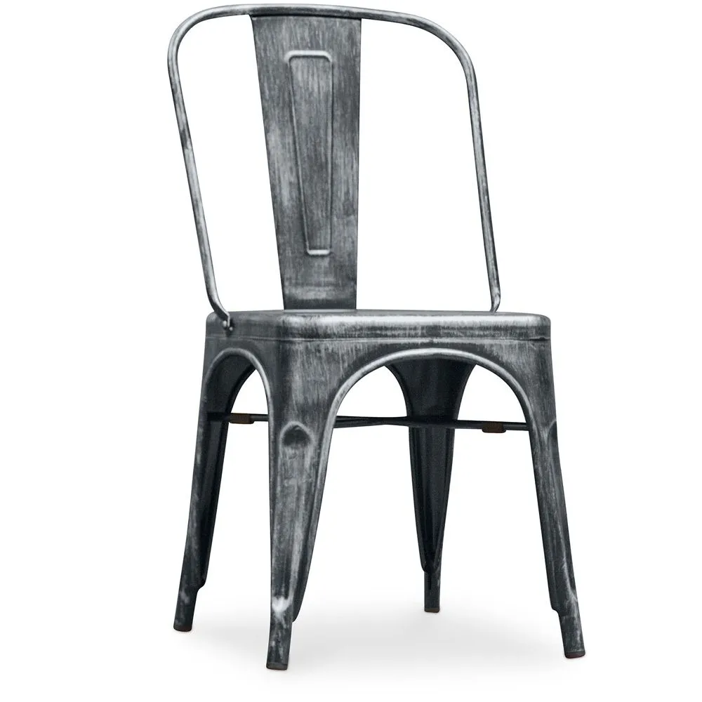 Chaise en acier de salle à manger - Design industriel - Nouvelle édition - Stylix image 8