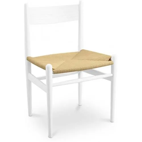 Chaise de salle à manger en bois - Design rétro - Cawi image 8