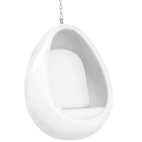  Fauteuil Suspendu Design Oeuf - Tissu Rembourré - Eny image 8
