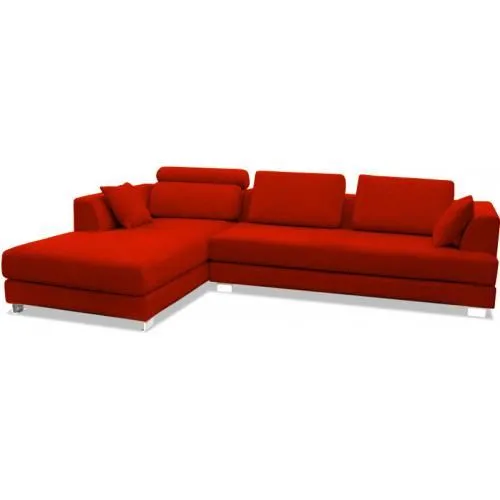 Chaise longue avec 3 places - Tissu d'ameublement - Boretti image 8
