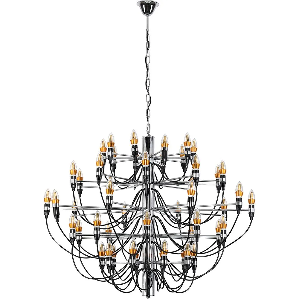 Lustre de plafond - Lampe suspendue - Grande taille - Bella image 8
