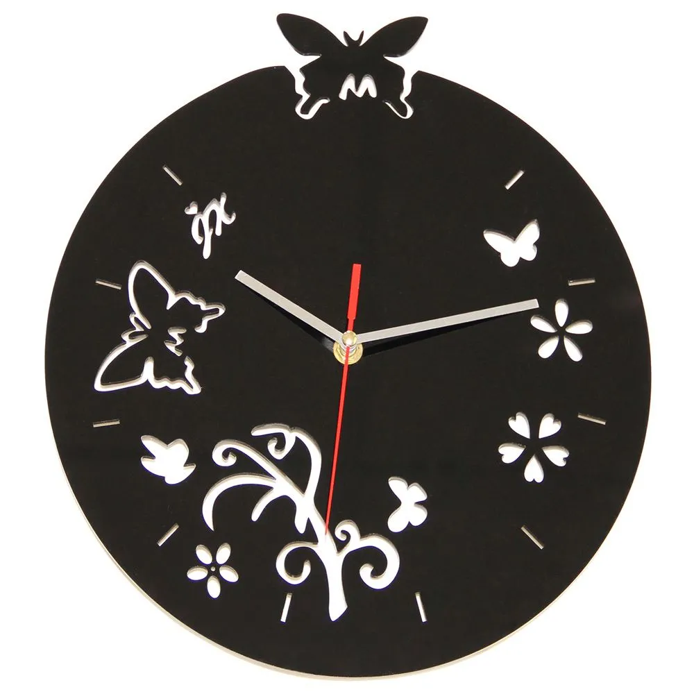 Horloge murale Papillons et Fleurs image 8