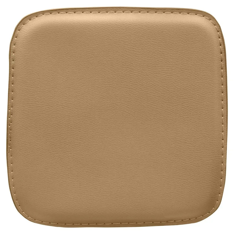Coussin de chaise carré aimanté - simili cuir - Stylix image 8
