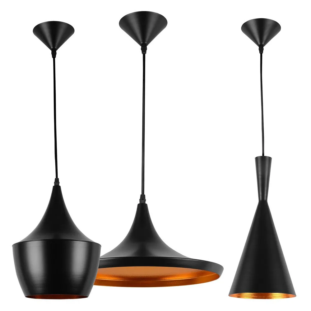 Pack de 3 Lampes de Plafond Suspendues - Design Industriel - Extensive image 8