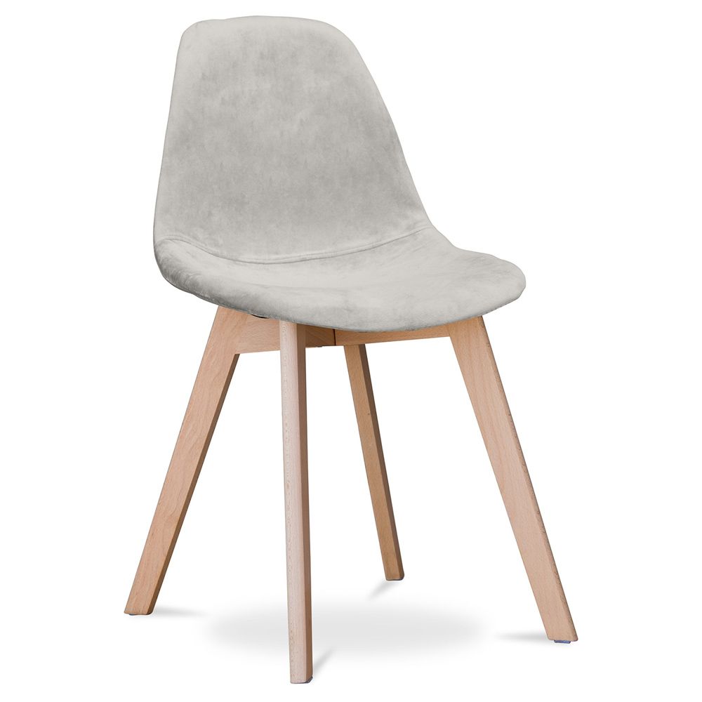 Chaise de salle à manger en tissu - Style scandinave - Denisse image 8