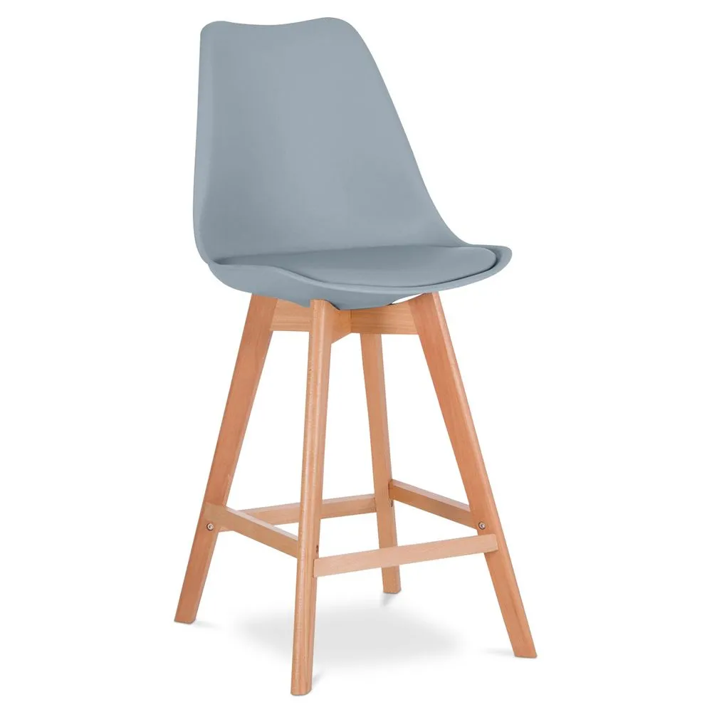Tabouret style scandinave - pieds en bois - Denisse image 8