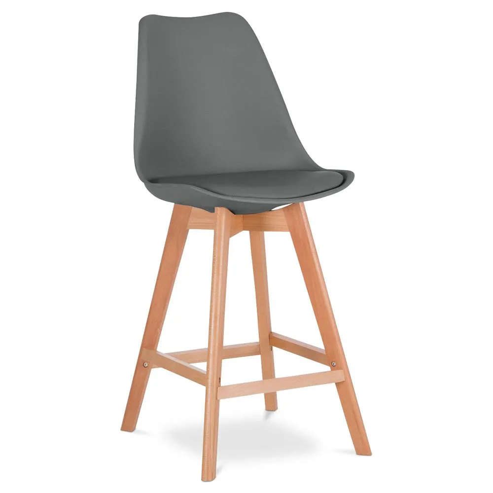Tabouret style scandinave - pieds en bois - Denisse image 8