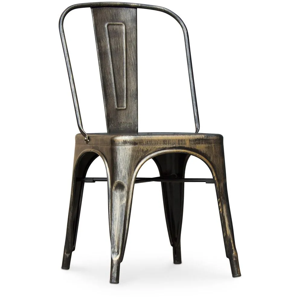Chaise en acier de salle à manger - Design industriel - Nouvelle édition - Stylix image 8
