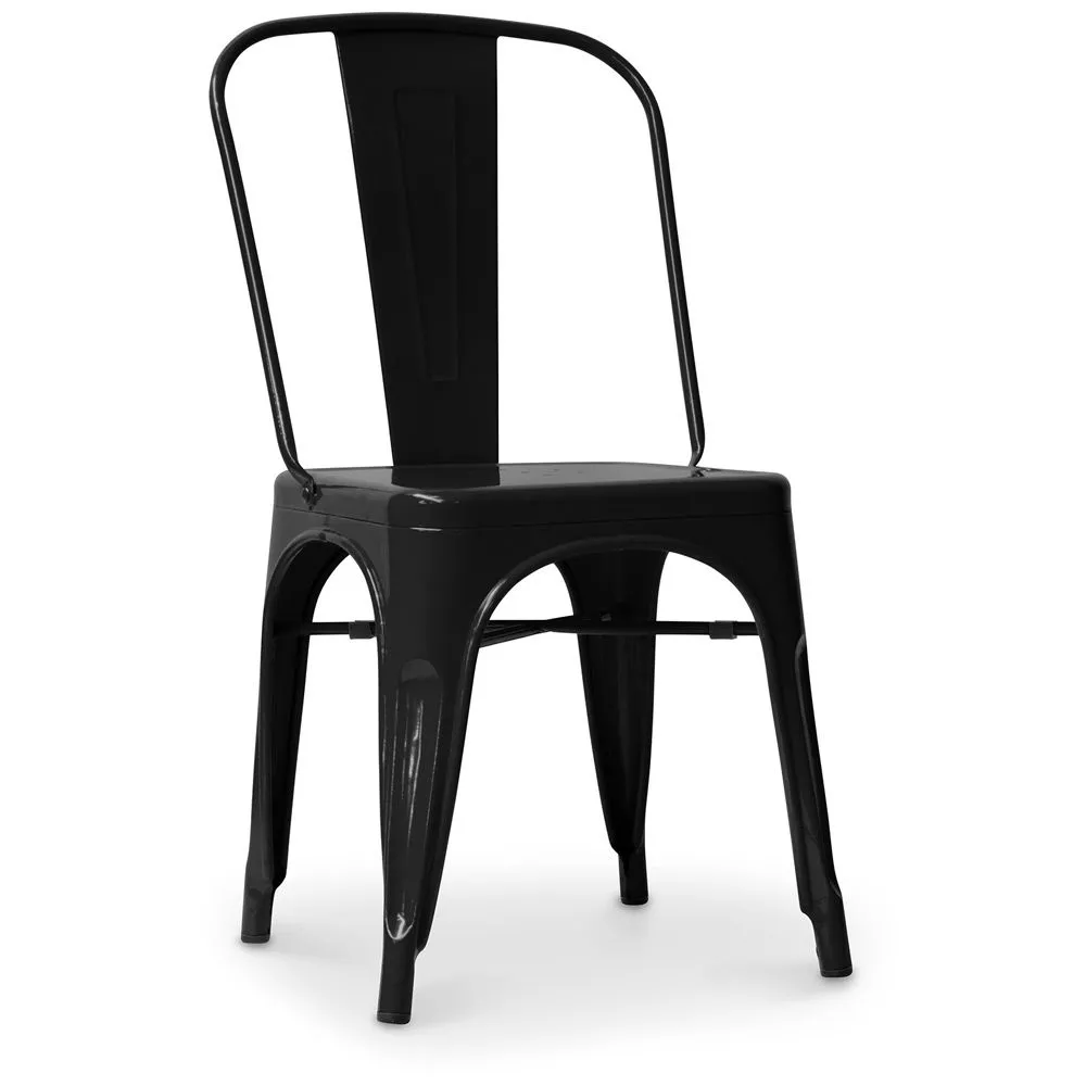 Chaise en acier de salle à manger - Design industriel - Nouvelle édition - Stylix image 8