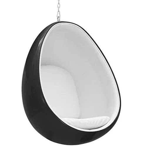 Chaise d'œuf suspendue - Revêtu de tissu - Eny image 8