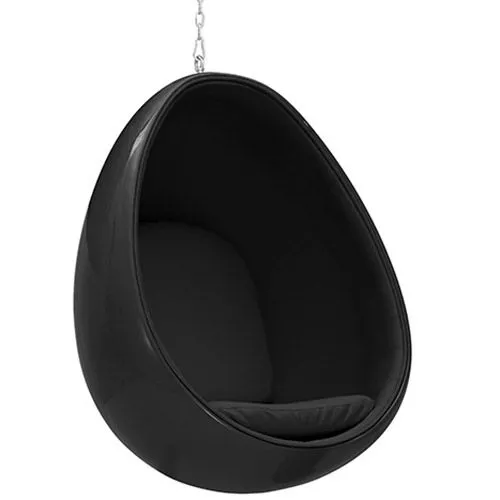 Chaise d'œuf suspendue - Revêtu de tissu - Eny image 8