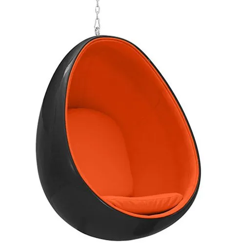 Chaise d'œuf suspendue - Revêtu de tissu - Eny image 8