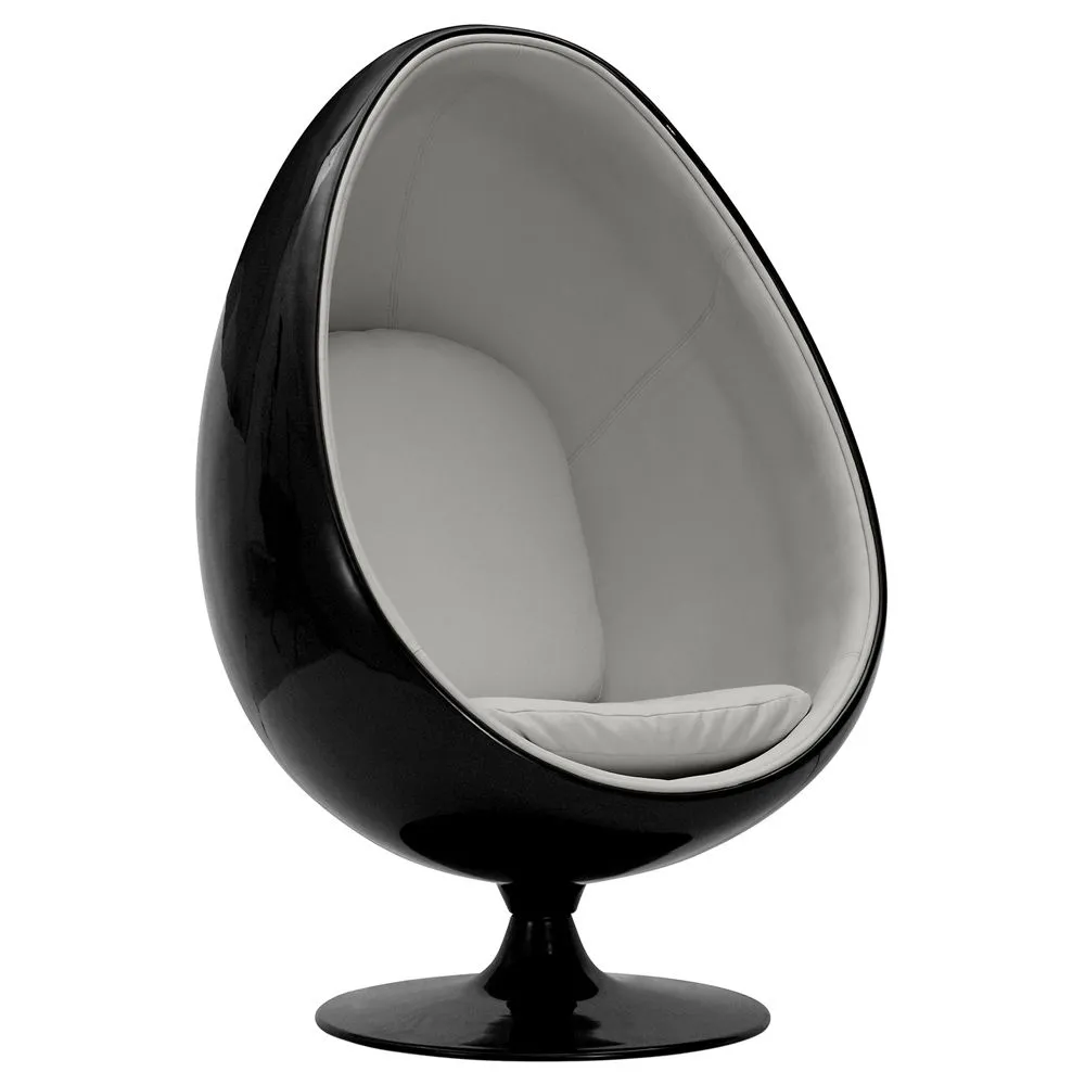 Fauteuil design oeuf - Revêtu de tissu - Eny image 8
