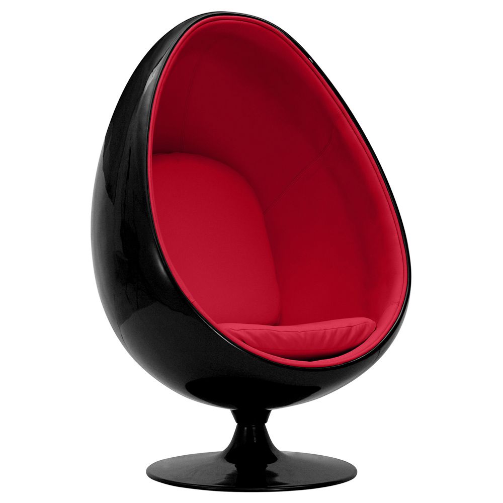 Fauteuil design oeuf - Revêtu de tissu - Eny image 8