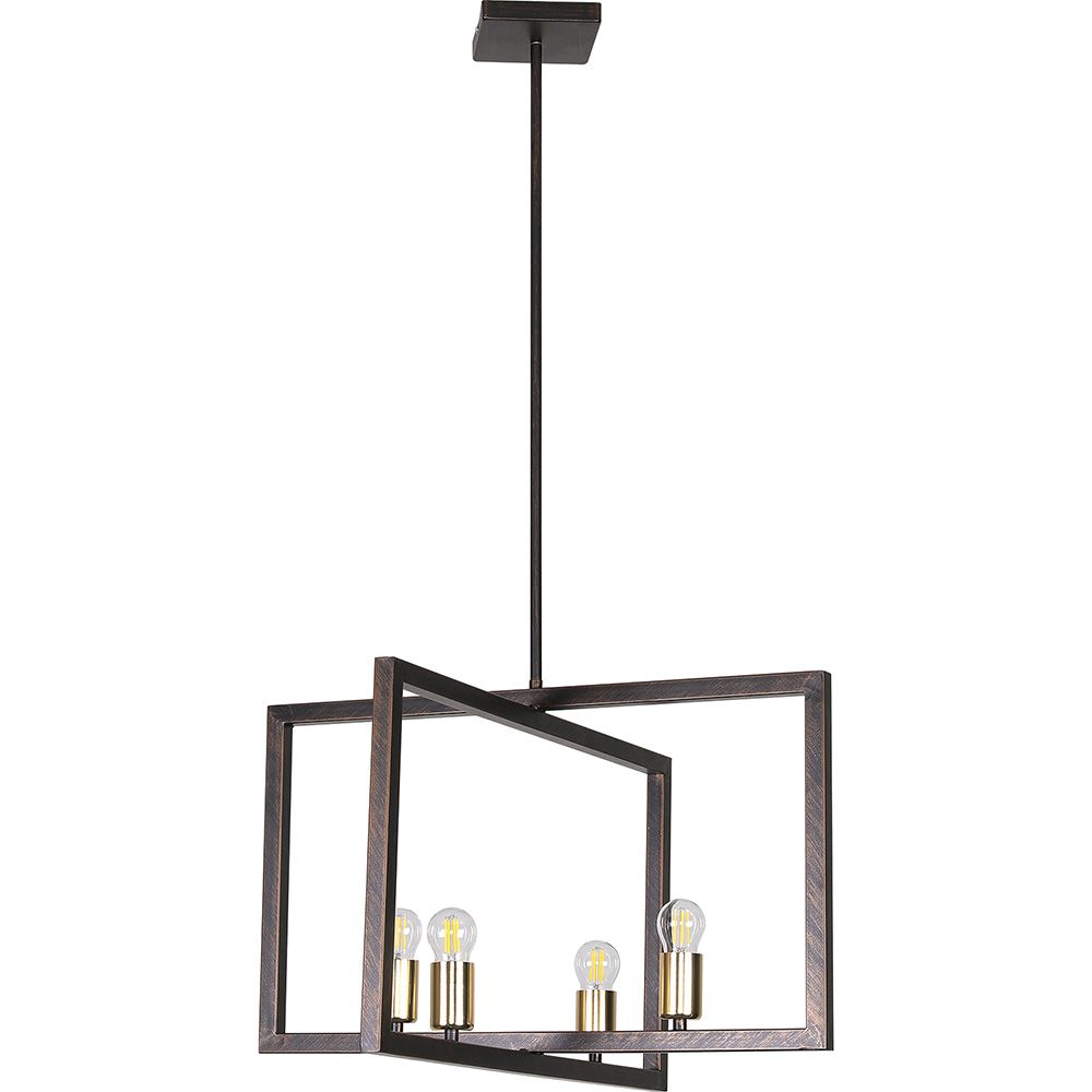Lampe de plafond au design rétro - Lampe suspendue - Robson image 8