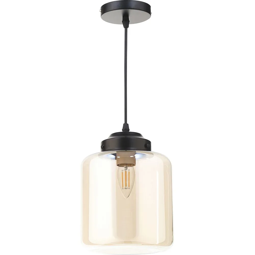 Lampe de plafond en cristal - Lampe suspendue au design vintage - Mikelo image 8