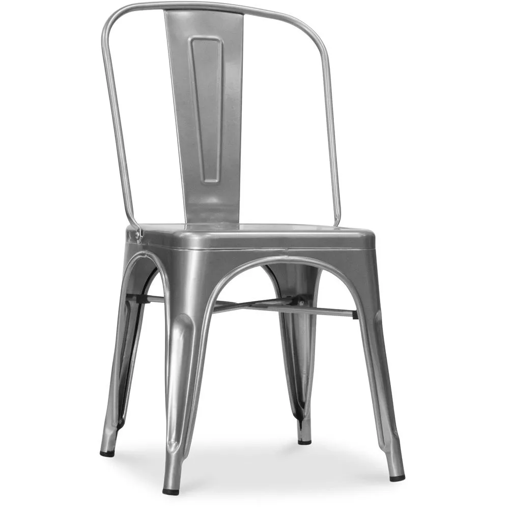Chaise en acier de salle à manger - Design industriel - Nouvelle édition - Stylix image 8