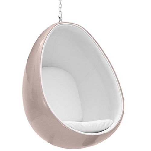 Fauteuil Suspendu Design en Forme d'Oeuf - Revêtu de Tissu - Eny image 8