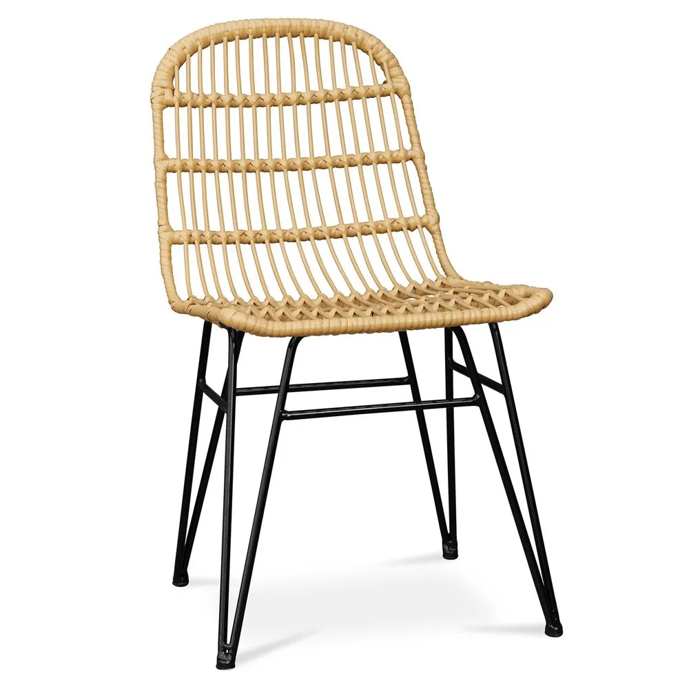 Chaise de salle à manger en rotin - Style Boho - Many image 8