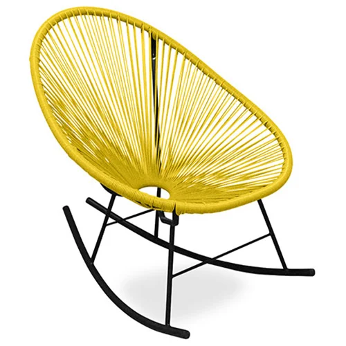 Chaise d'extérieur - Chaise à bascule de jardin - Acapulco image 8
