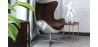 Fauteuil avec Accoudoirs - Style Aviateur - Cuir et Métal - Cocoon image 7