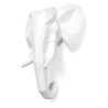 Tête d'éléphant Origami - Résine image 7