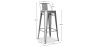 Tabouret Stylix avec petit dossier - 76cm image 7
