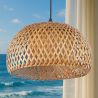 Lampe de plafond en bambou - Lampe suspendue de style Boho Bali - Talli image 7