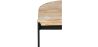 Tabouret Design Industriel - Bois et Métal - 60cm - Lia image 7