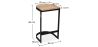 Tabouret Design Industriel - Bois et Métal - 60cm - Lia image 7