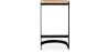 Tabouret Design Industriel - Bois et Métal - 60cm - Lia image 7