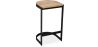 Tabouret Design Industriel - Bois et Métal - 60cm - Lia image 7