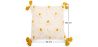 Coussin de style boho Bali - Housse et Rembourrage inclus - Isla image 7