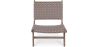 Fauteuil de Salon - Design Boho Bali - Bois et Cuir - Recia image 7