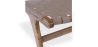 Fauteuil de Salon - Design Boho Bali - Bois et Cuir - Recia image 7