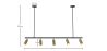 Spot sur Rail - Lampe 5 Spots Orientables - 110CM image 7