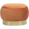 Pouf - Velours et métal - Luxe image 7