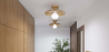 Lampe de Plafond - Plafonnier en Bois - Richmon image 7
