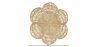Tapis rond en jute - Boho Bali - 150 CM - Niluh image 7