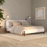 Tête de lit et Sommier pour Lit 180x200 CM - Revêtu de Tissu Bouclé - Dream image 7