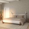 Tête de lit et Sommier pour Lit 180x200 CM - Revêtu de Tissu Bouclé - Dream image 7
