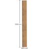 Auvent en fibre de noix de coco 10x2M - Voile d'ombrage 100 % naturelle image 7