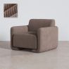 Fauteuil Rembourré En Velours Côtelé – Design Moderne - November image 9