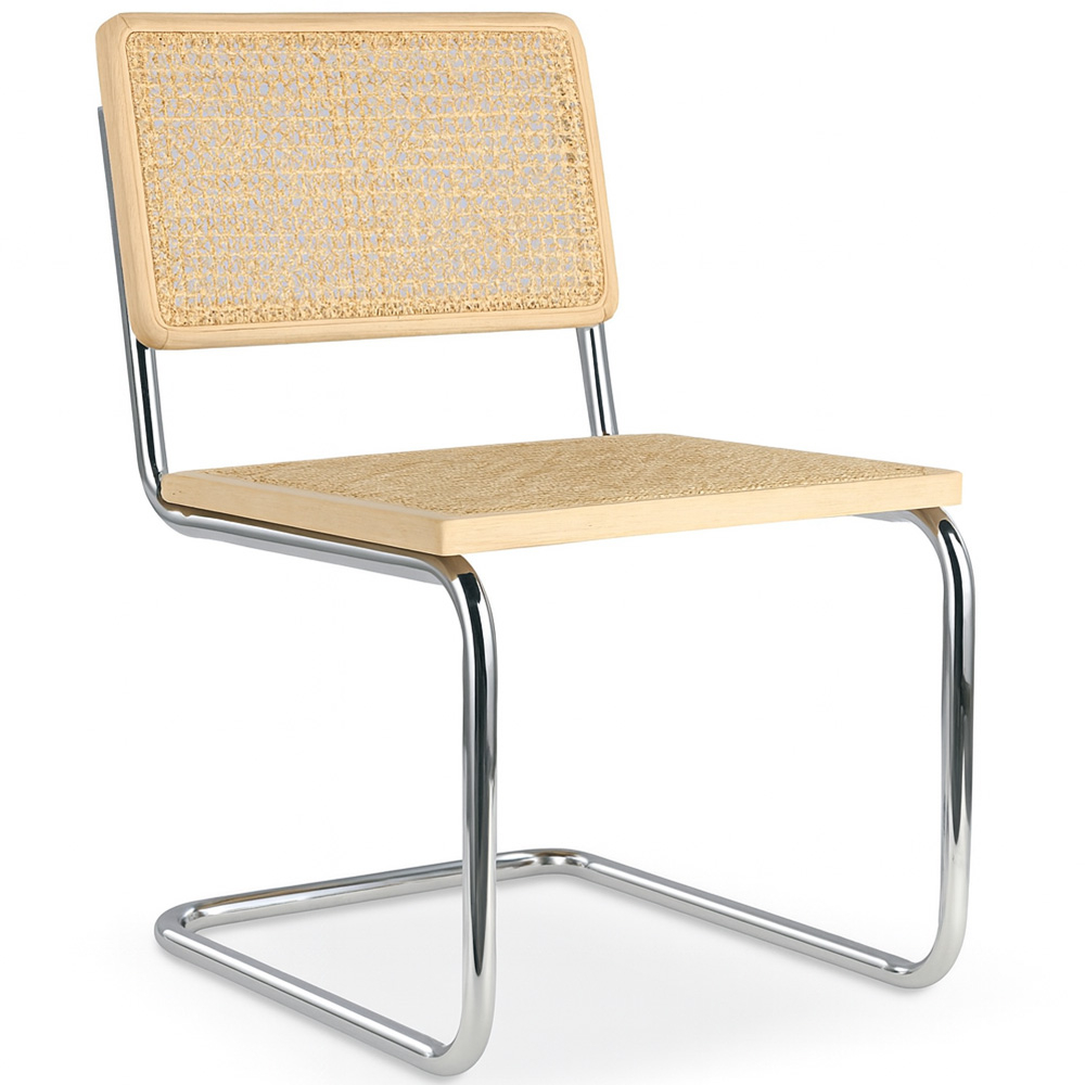 Chaise de Salle à Manger - Design Vintage - Bois et Rotin - Nouvelle Édition - Bruna image 8