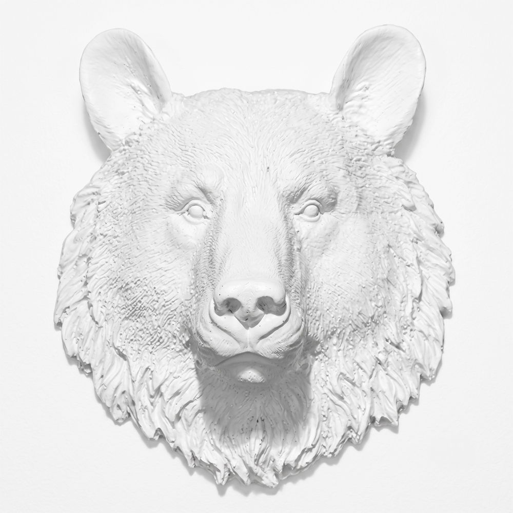 Décoration Murale - Tête d'Ours Blanc - Uka image 8